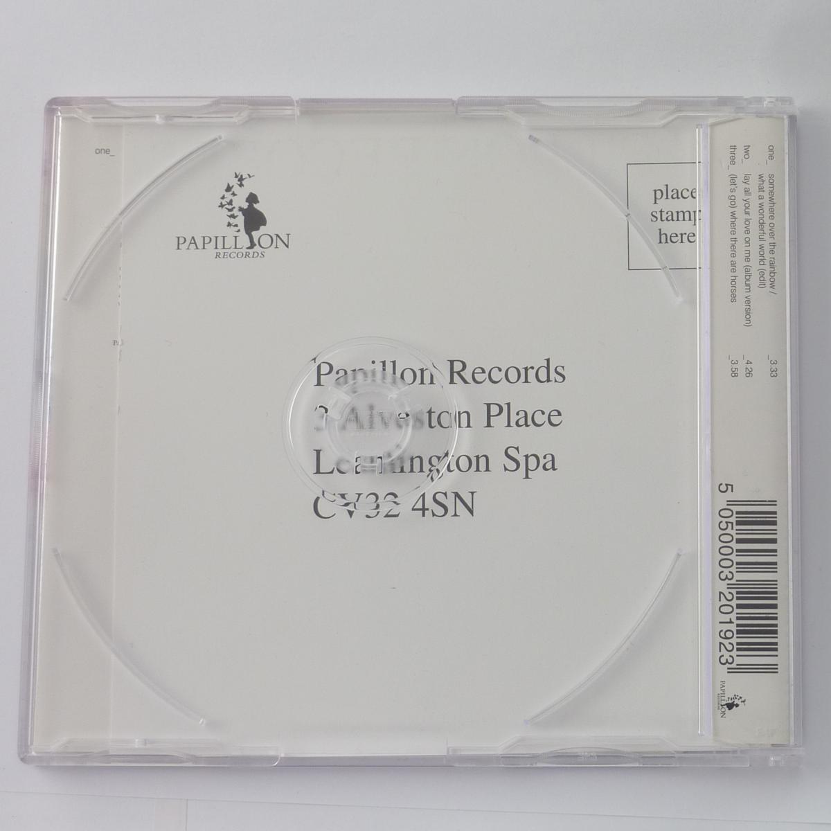 Cliff Richard Somewhere Over The Rainbow / What A Wonderful World CD Single