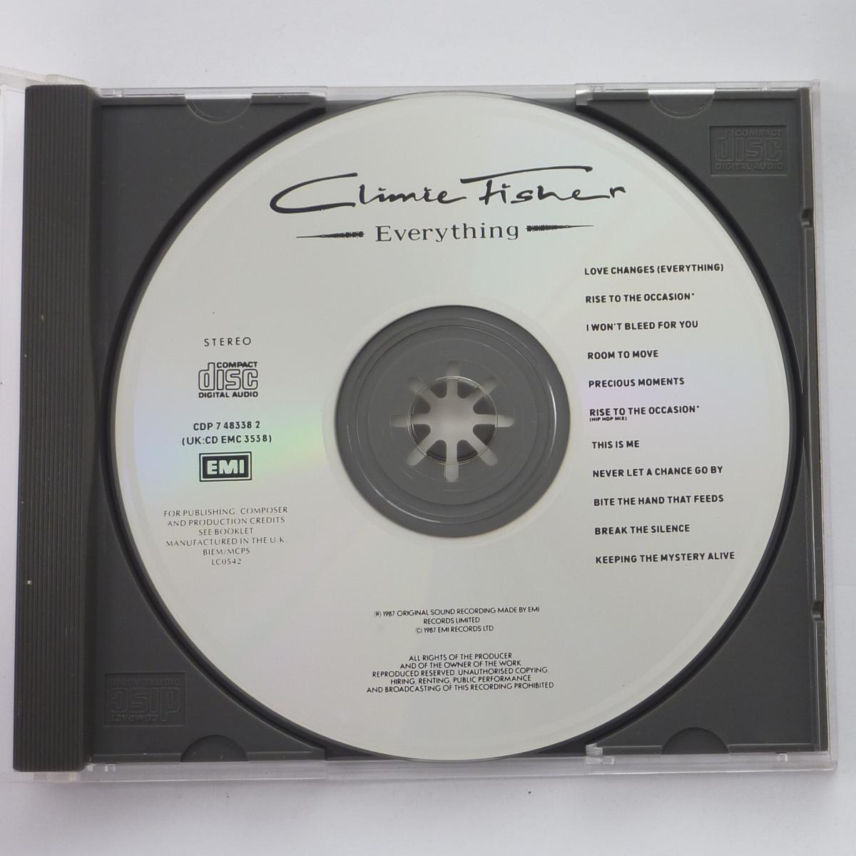 Climie Fisher Everything CD Album