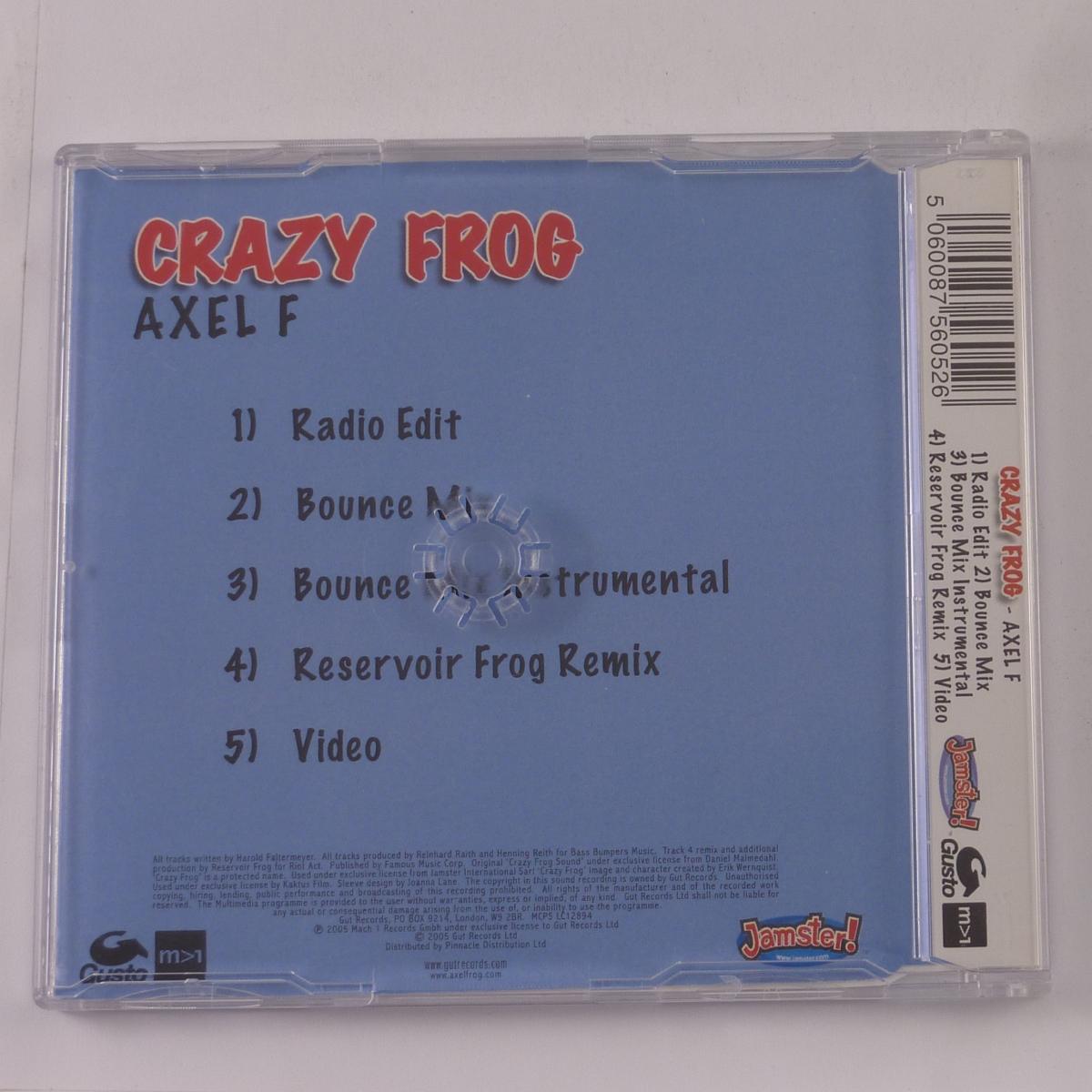 Crazy Frog Axel F CD Single Enhanced