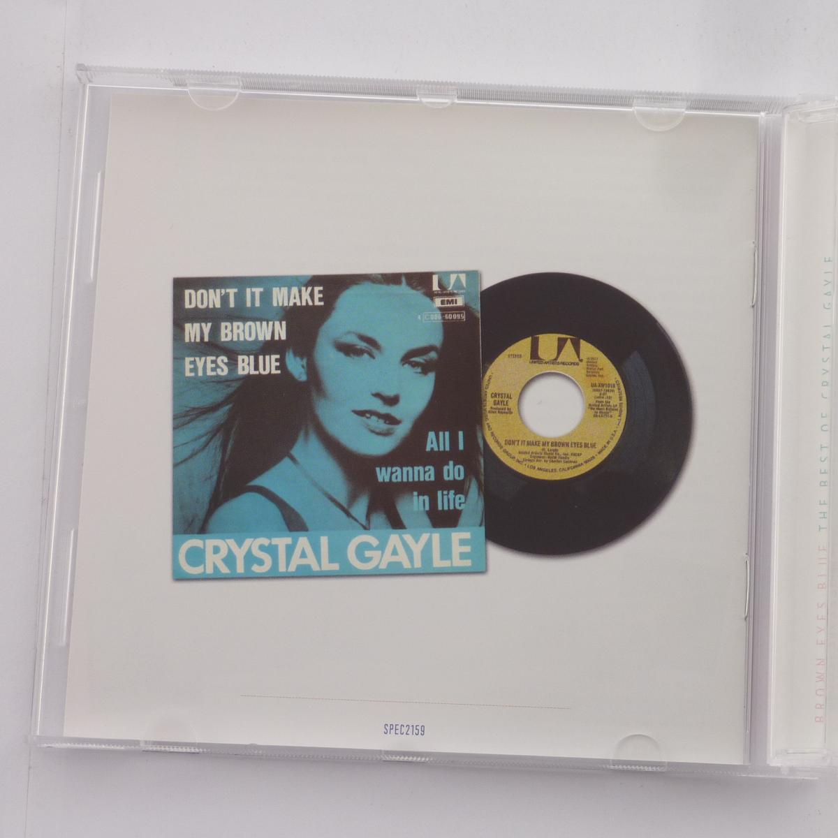 Crystal Gayle Brown Eyes Blue: The Very Best Of CD Compilation