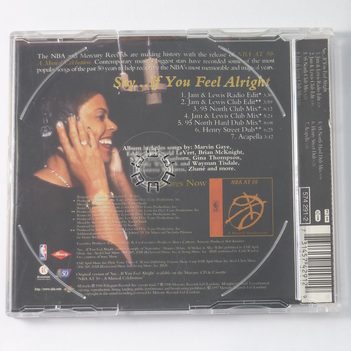 Crystal Waters Say... If You Feel Alright CD Single