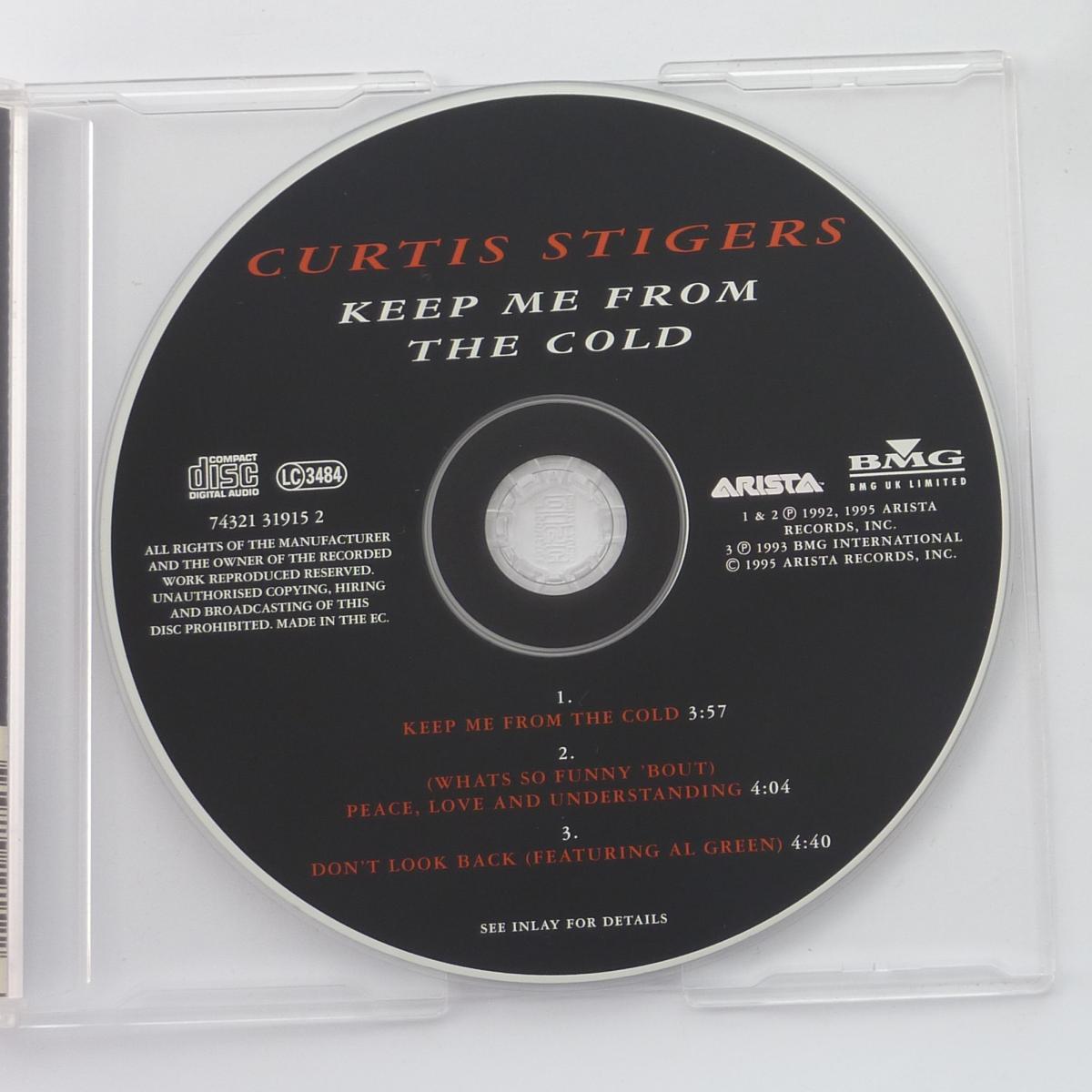 Curtis Stigers Keep Me From The Cold CD Single