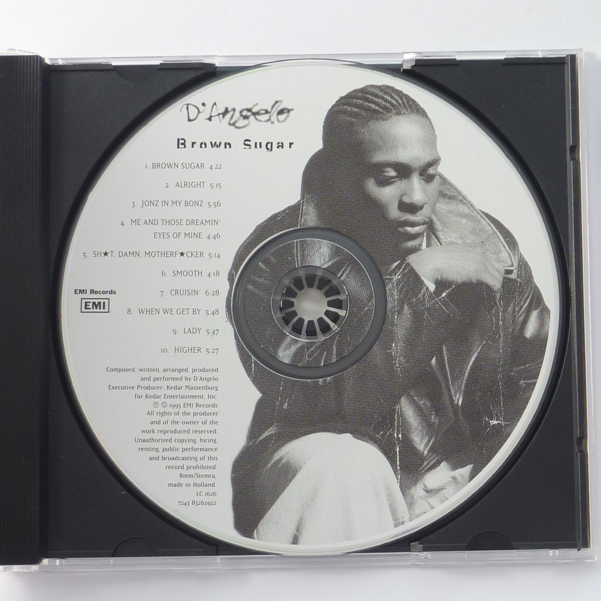 D'Angelo Brown Sugar CD Album
