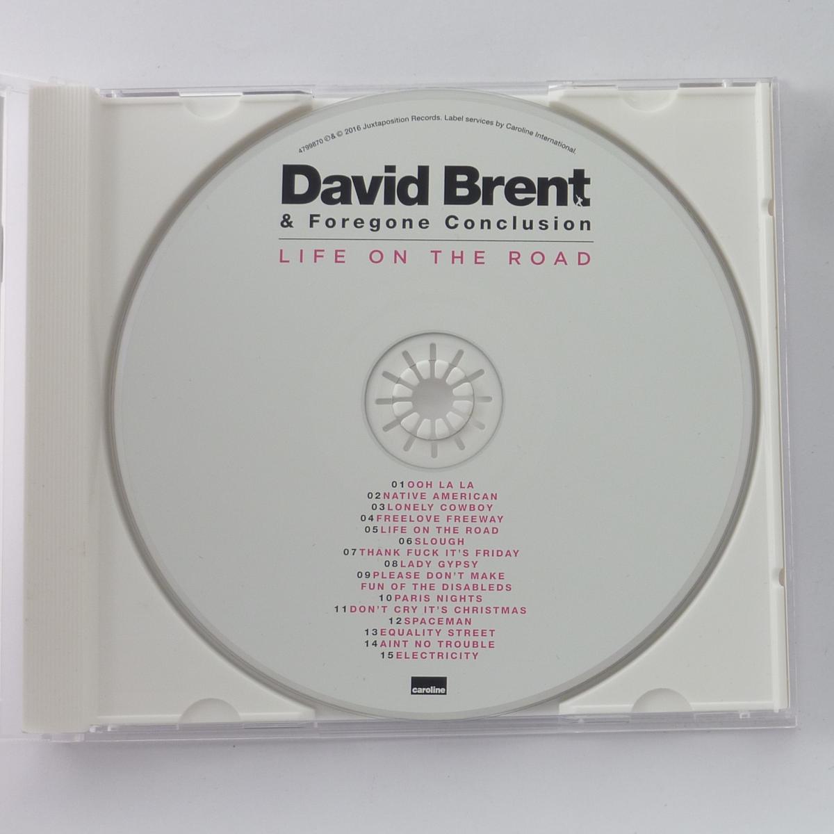 David Brent & Foregone Conclusion Life On The Road CD Album