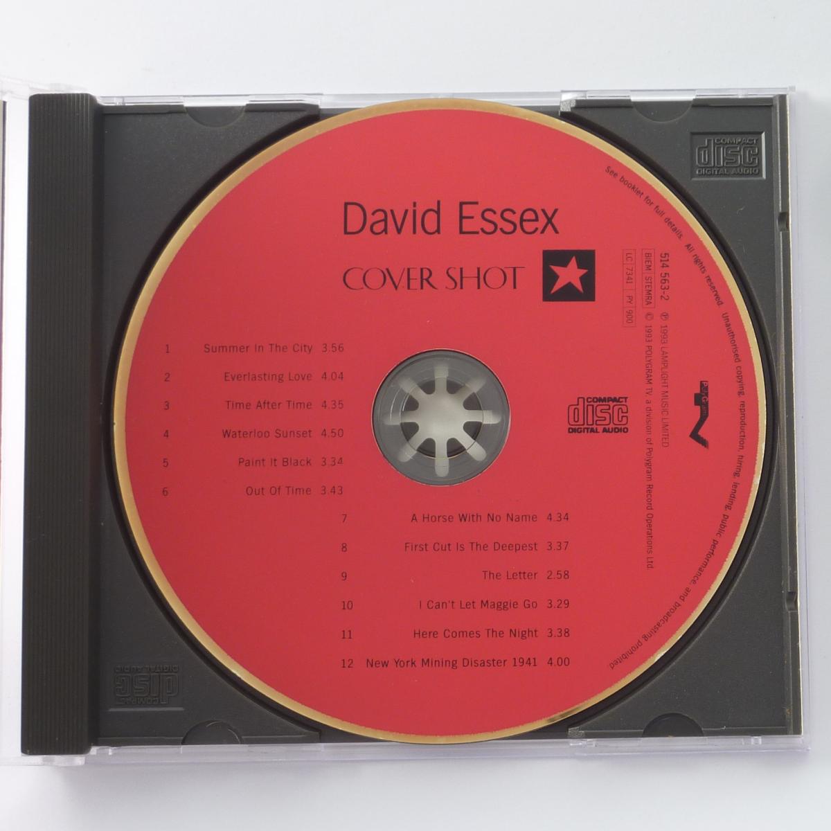 David Essex Cover Shot CD Album
