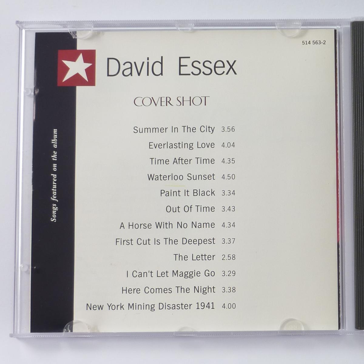 David Essex Cover Shot CD Album