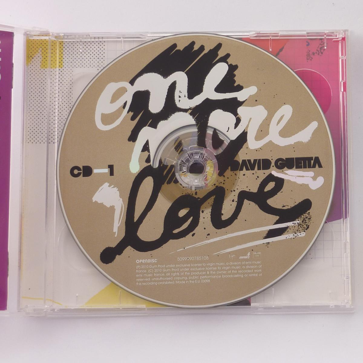 David Guetta One More Love 2 × CD Album Enhanced