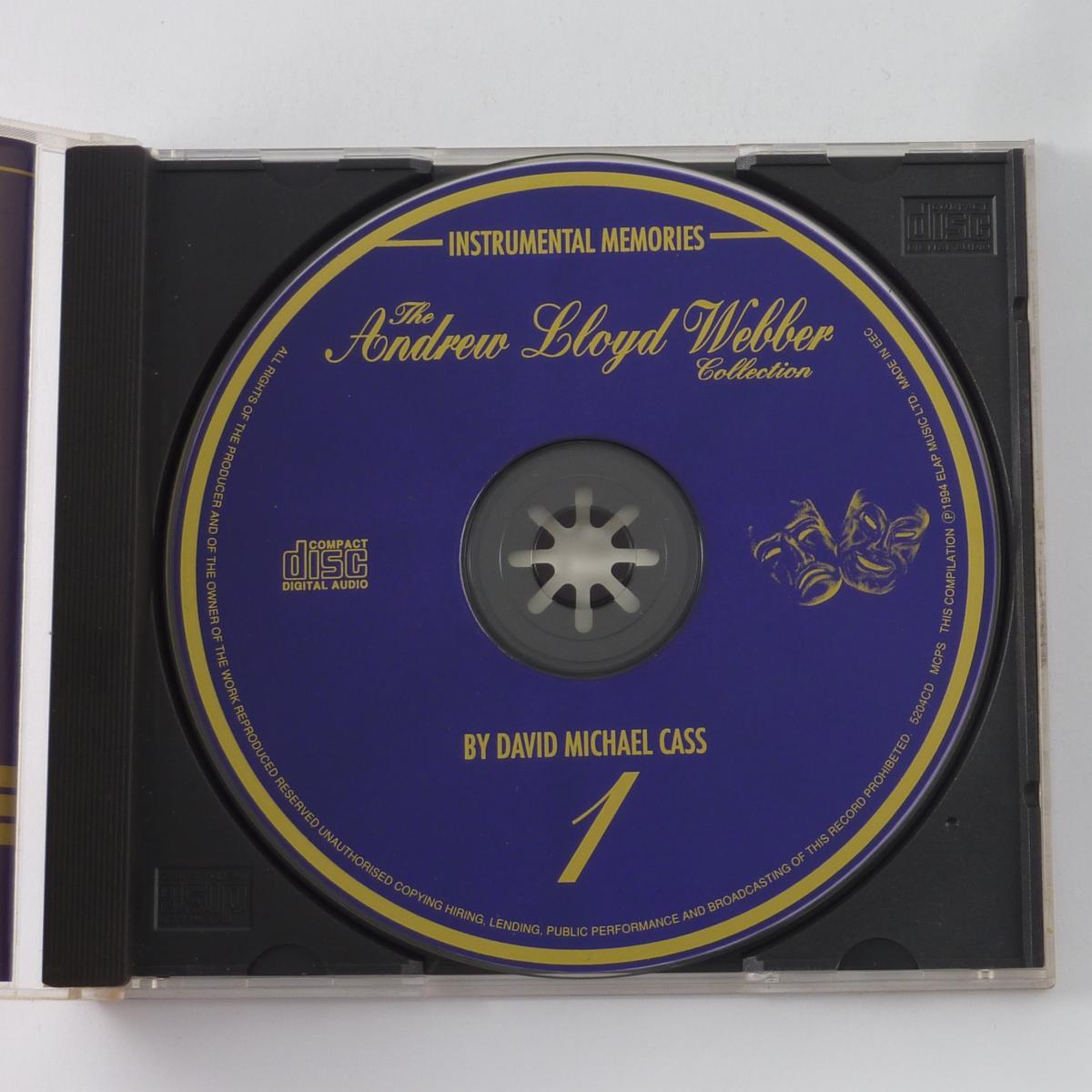 David Michael Cass The Andrew Lloyd Webber Collection CD Album