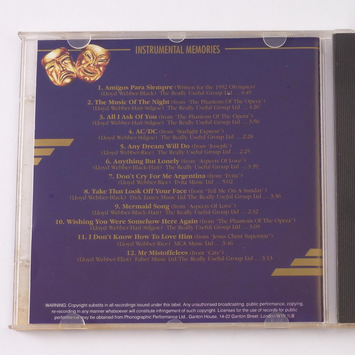 David Michael Cass The Andrew Lloyd Webber Collection CD Album