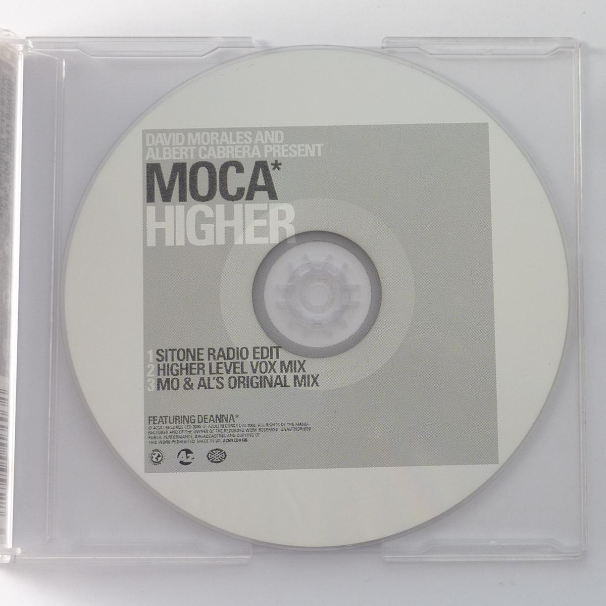 David Morales And Albert Cabrera Present Moca Featuring Deanna Higher CD Maxi-Single