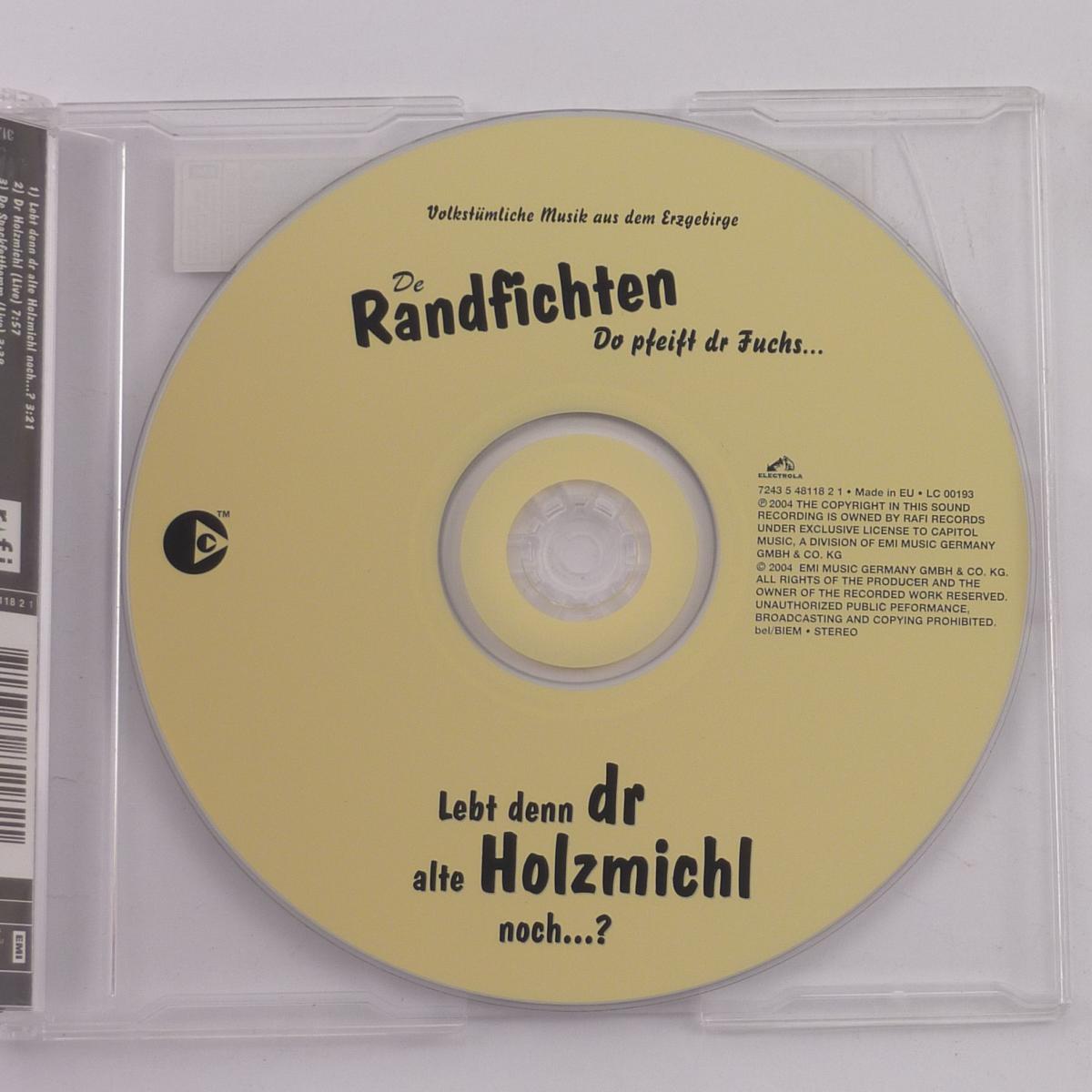 De Randfichten Lebt Denn Dr Alte Holzmichl Noch...? CD Maxi-Single Copy Protected