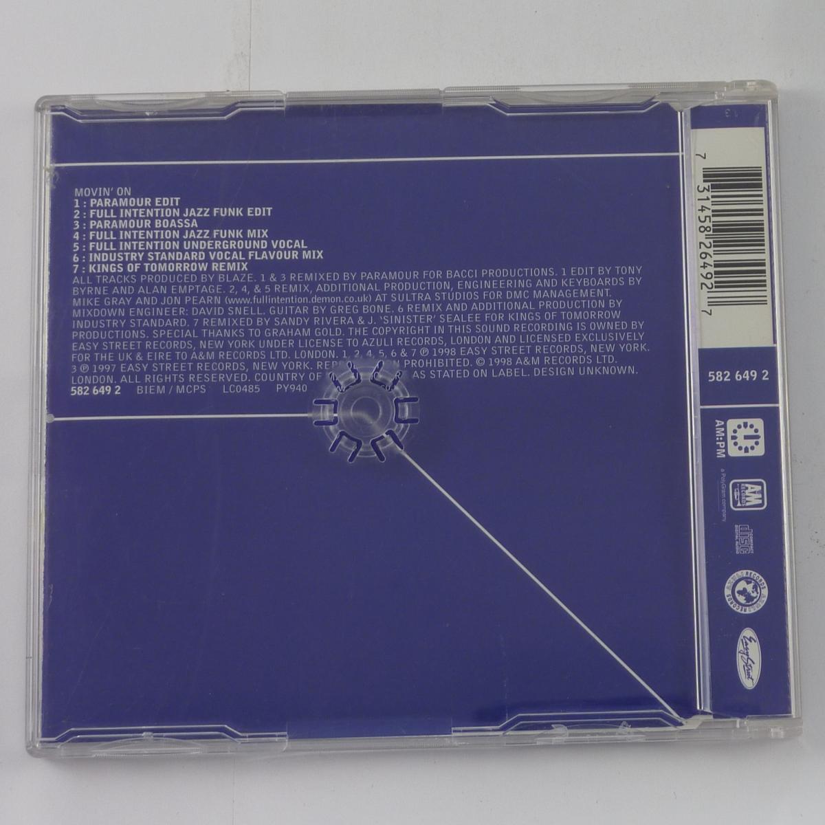 Debbie Pender Movin' On CD Maxi-Single