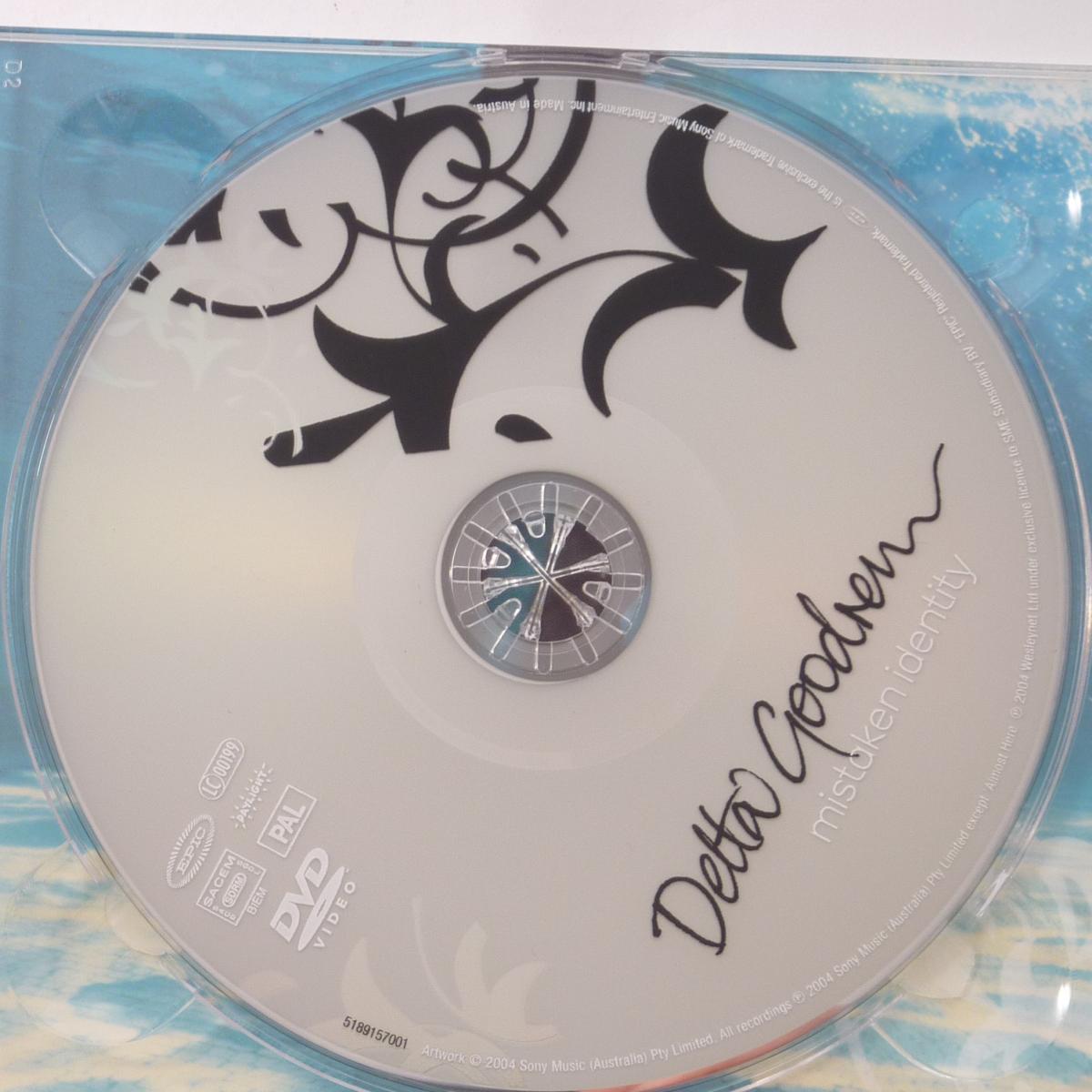 Delta Goodrem Mistaken Identity CD Album Stereo DVD DVD-Video PAL Stereo All Media Deluxe Edition Digipak