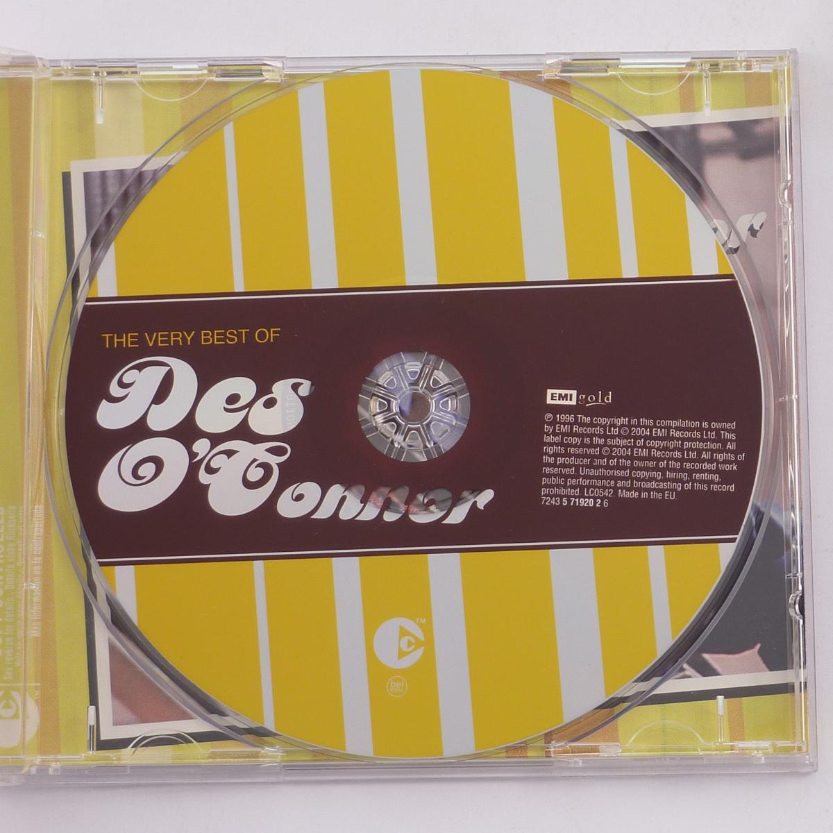 Des O'Connor The Very Best Of Des O'Connor CD Single