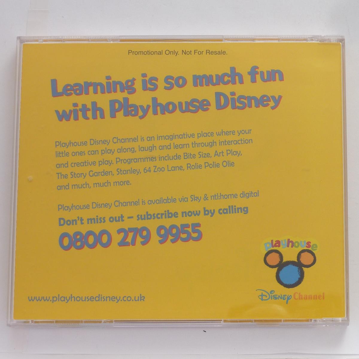 Disney Playhouse Come on, join in CD Sampler Promo Not For Resale