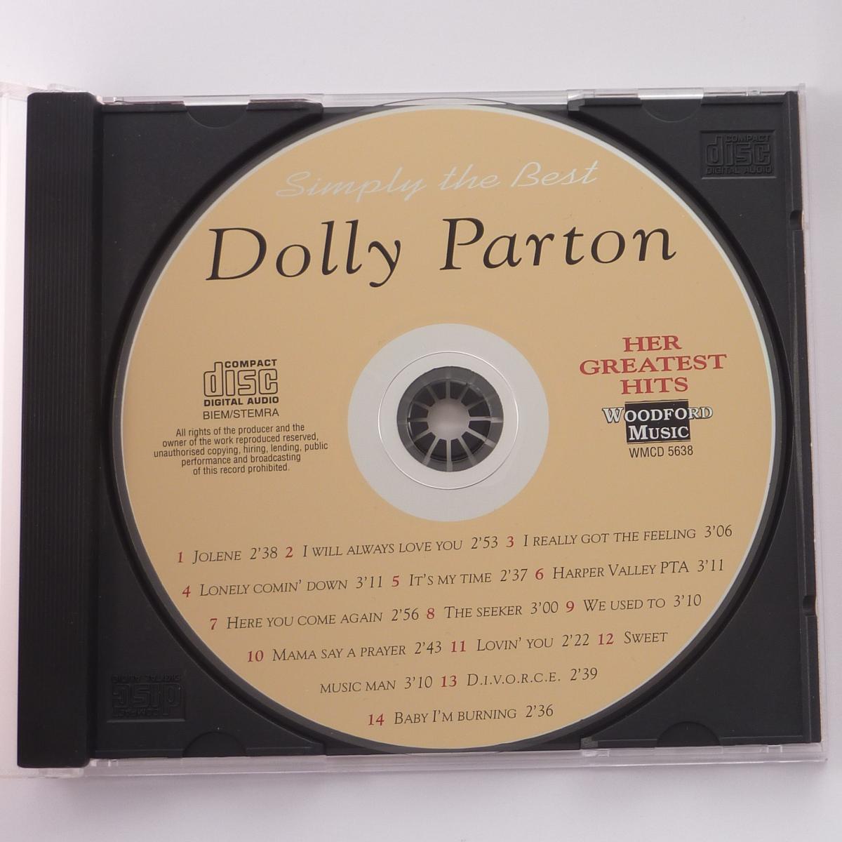 Dolly Parton Her Greatest Hits CD Compilation Repress