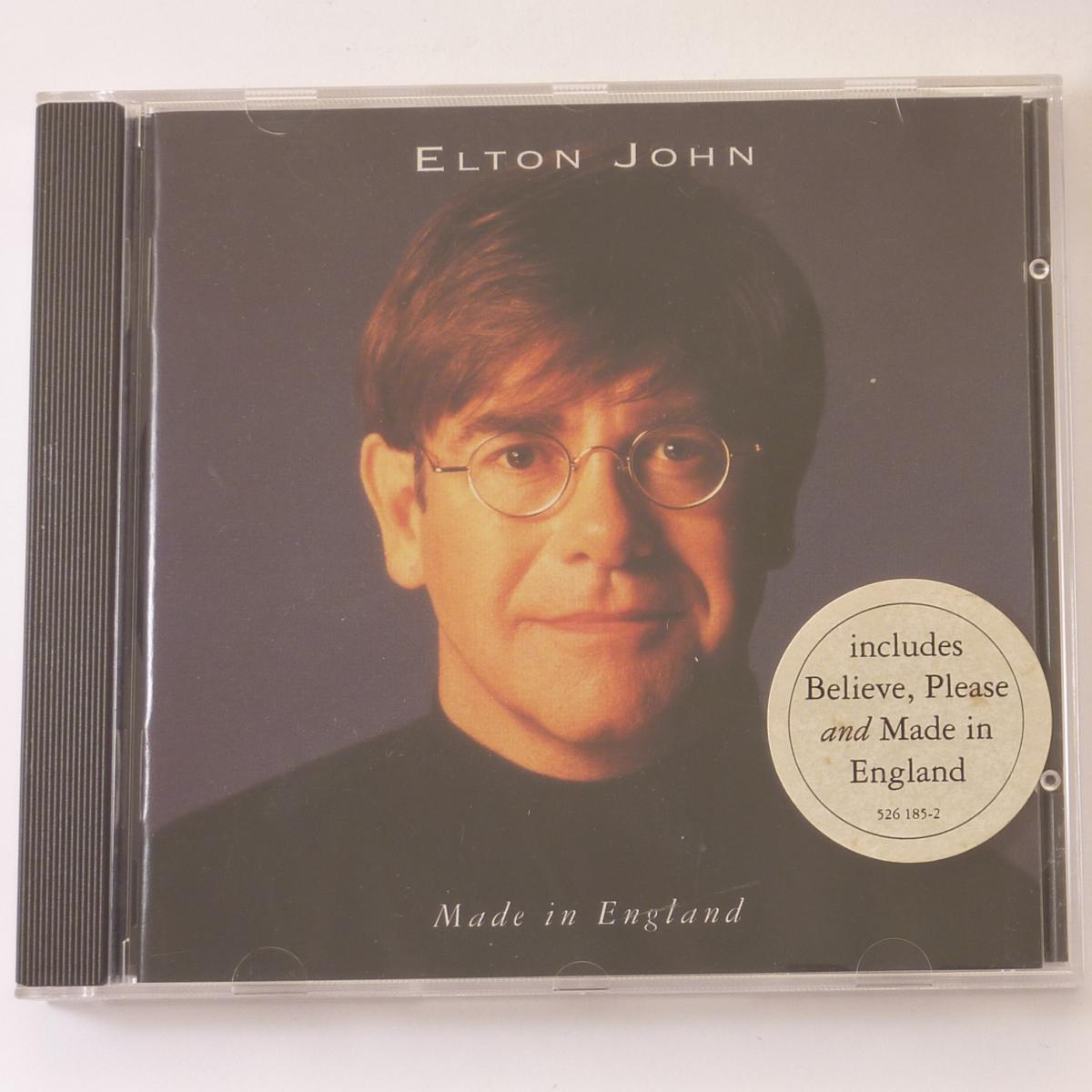 Elton John Made In England CD Album