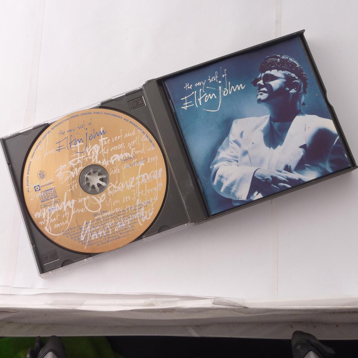 Elton John The Very Best Of Elton John 2 × CD Compilation Fat Box