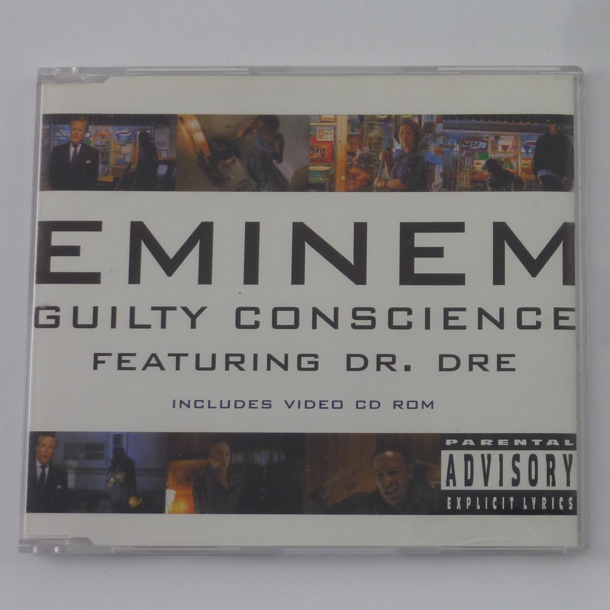 Eminem Featuring Dr. Dre Guilty Conscience CD Single Enhanced