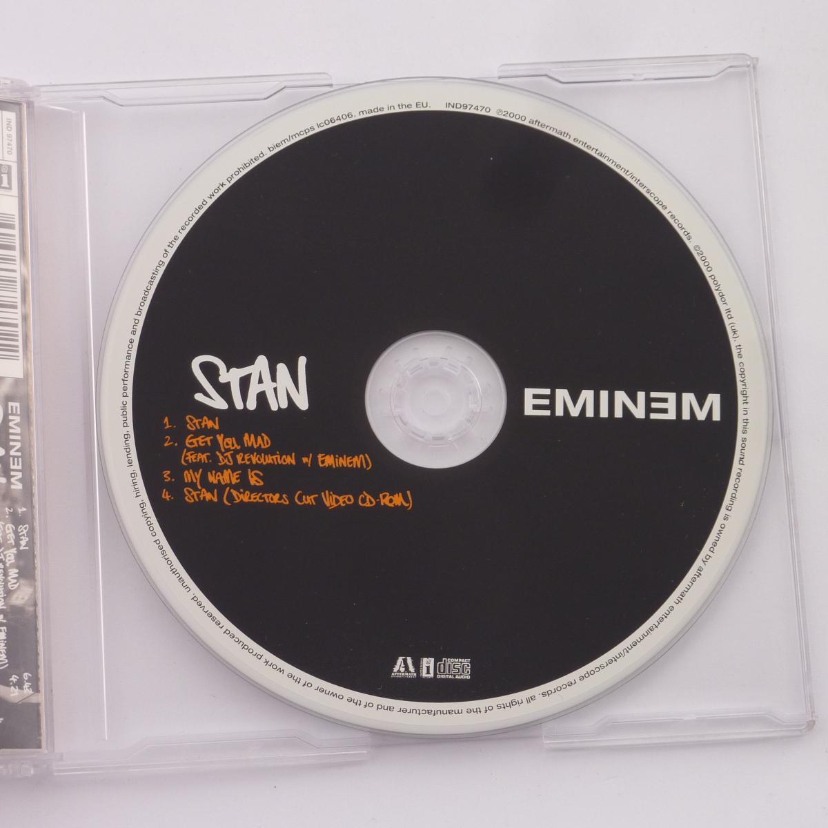 Eminem Stan CD Single Enhanced PMDC UK