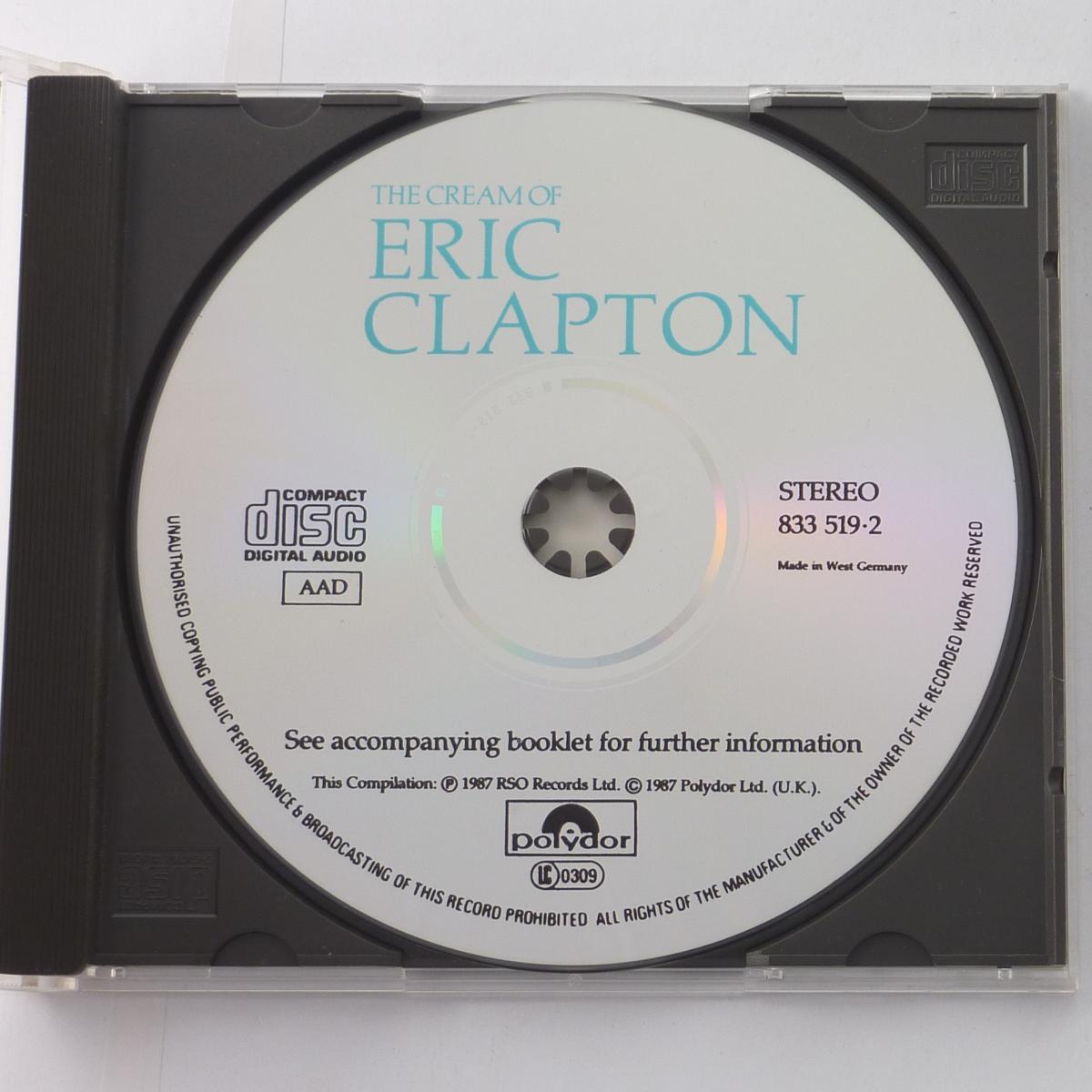 Eric Clapton The Cream Of Eric Clapton CD Compilation Stereo PDO GERMANY