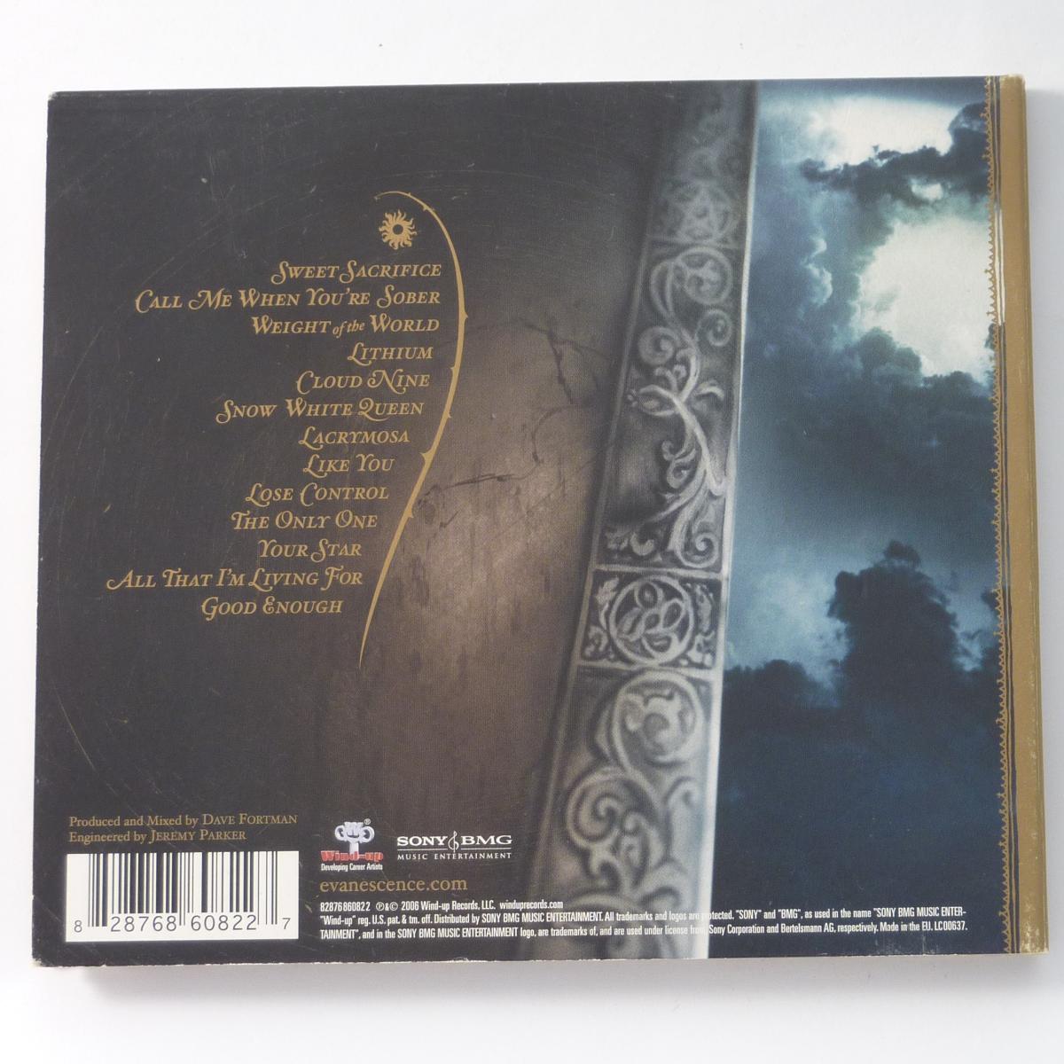 Evanescence The Open Door CD Album Digipak