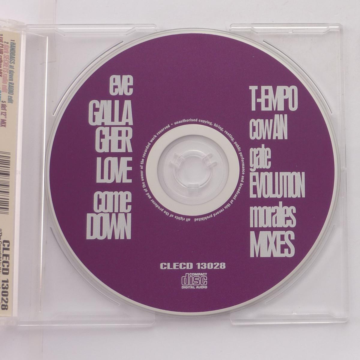 Eve Gallagher Love Come Down CD Single