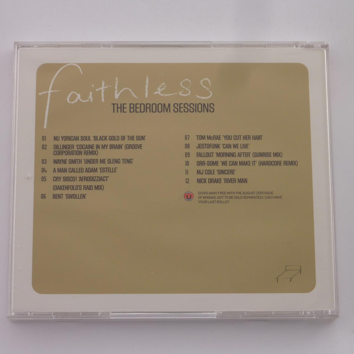 Faithless The Bedroom Sessions CD Mixed