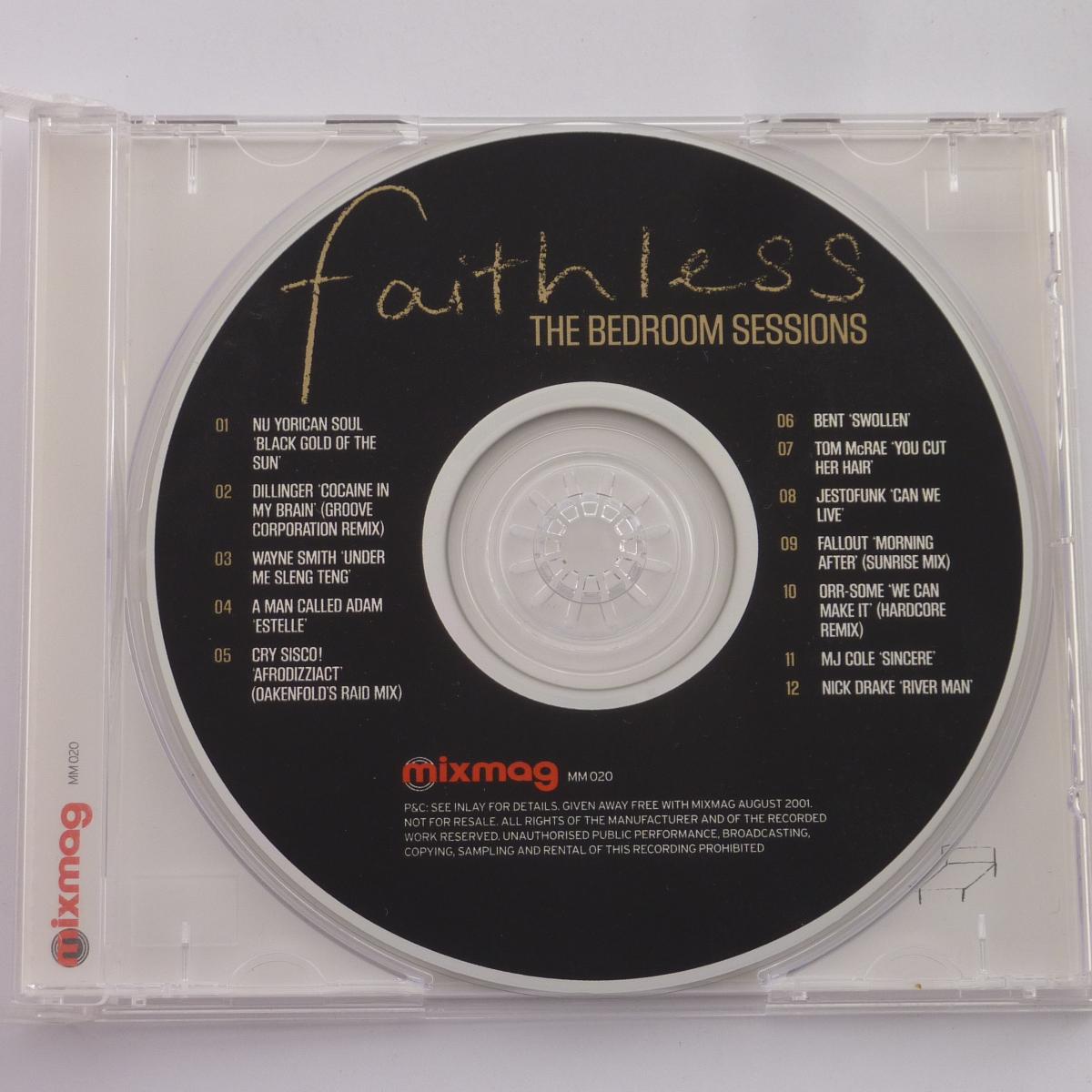 Faithless The Bedroom Sessions CD Mixed