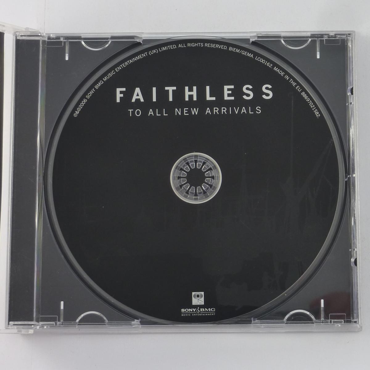 Faithless To All New Arrivals CD Album