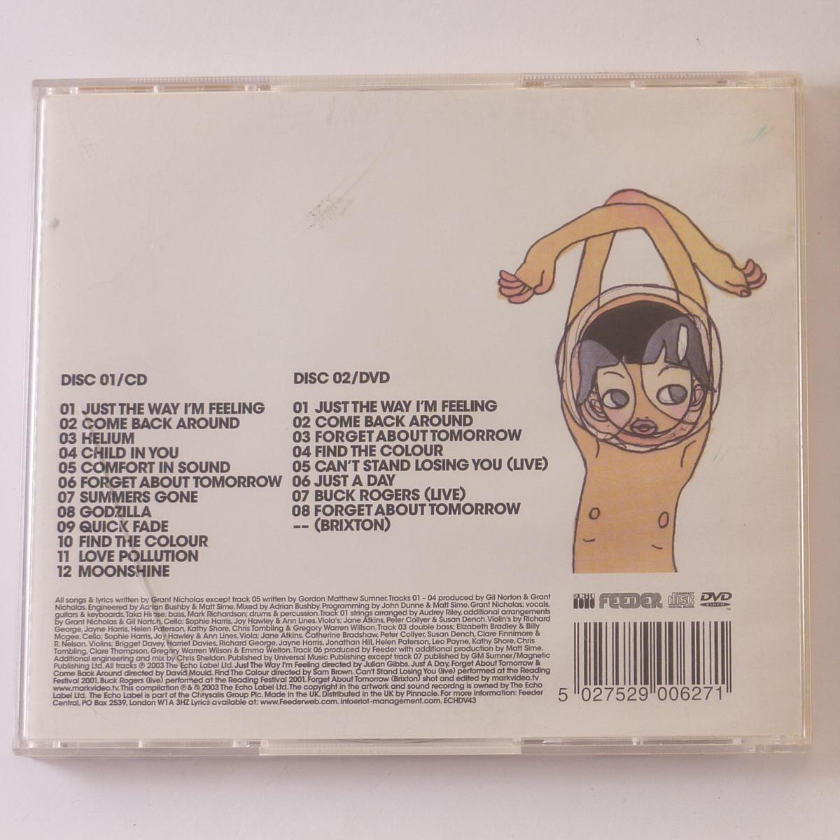 Feeder Comfort In Sound CD Album DVD DVD-Video All Media Special Edition Slipcase