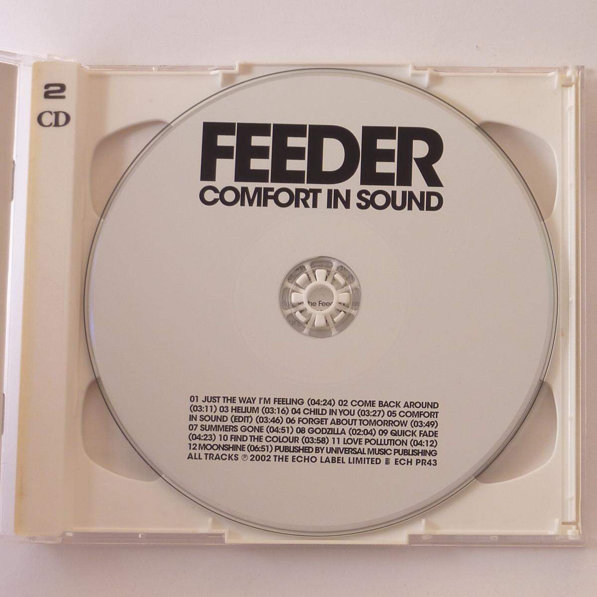 Feeder Comfort In Sound CD Album DVD DVD-Video All Media Special Edition Slipcase