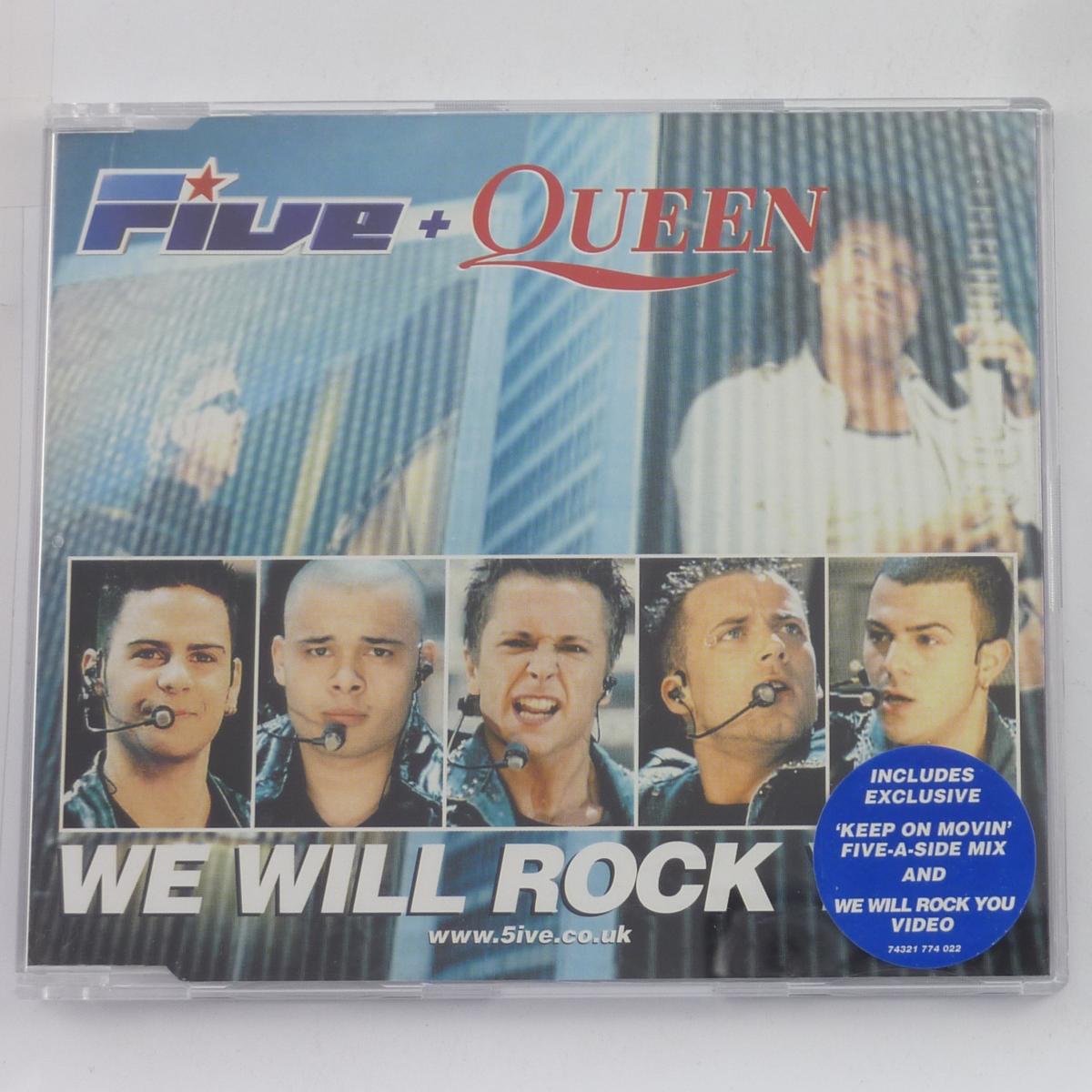 Five + Queen We Will Rock You CD Single Enhanced