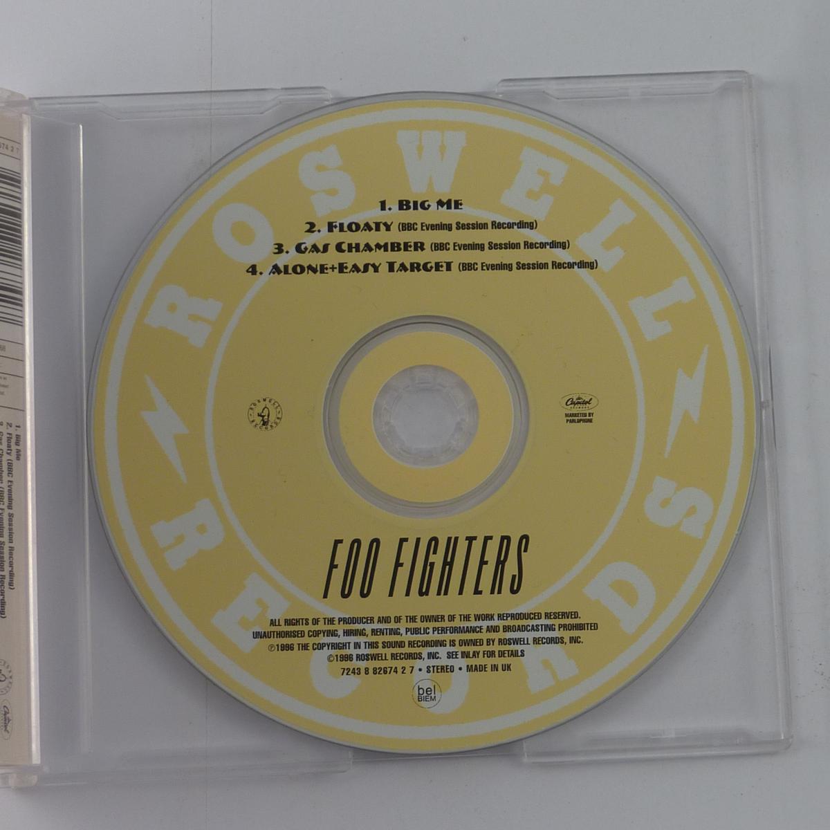 Foo Fighters Big Me CD Single