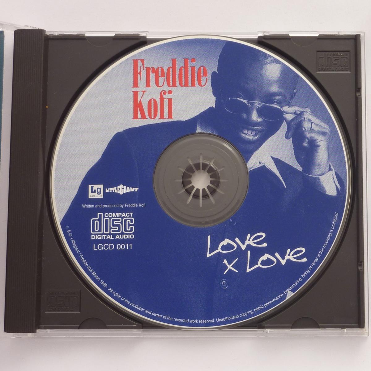 Freddie Kofi Love X Love CD Album