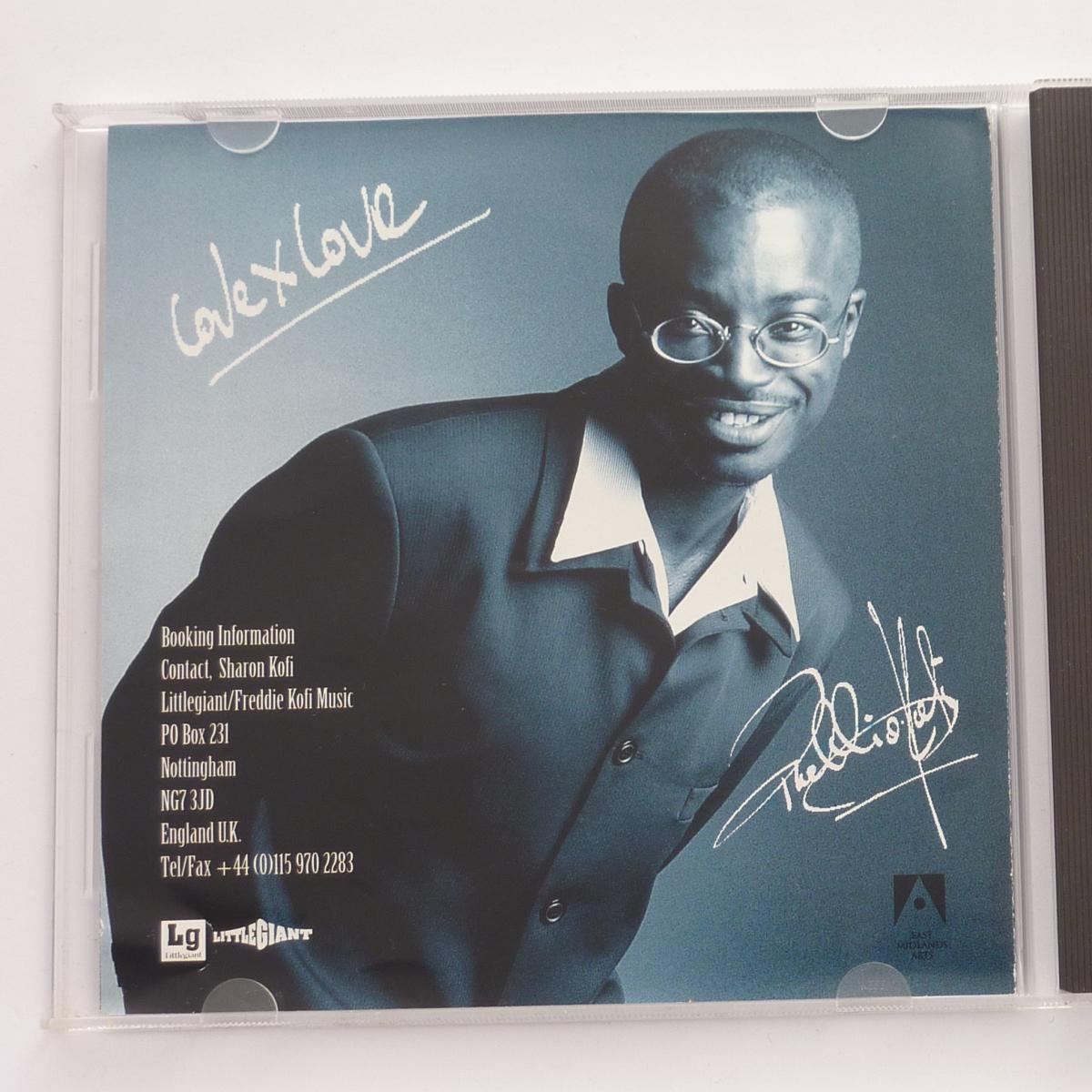 Freddie Kofi Love X Love CD Album