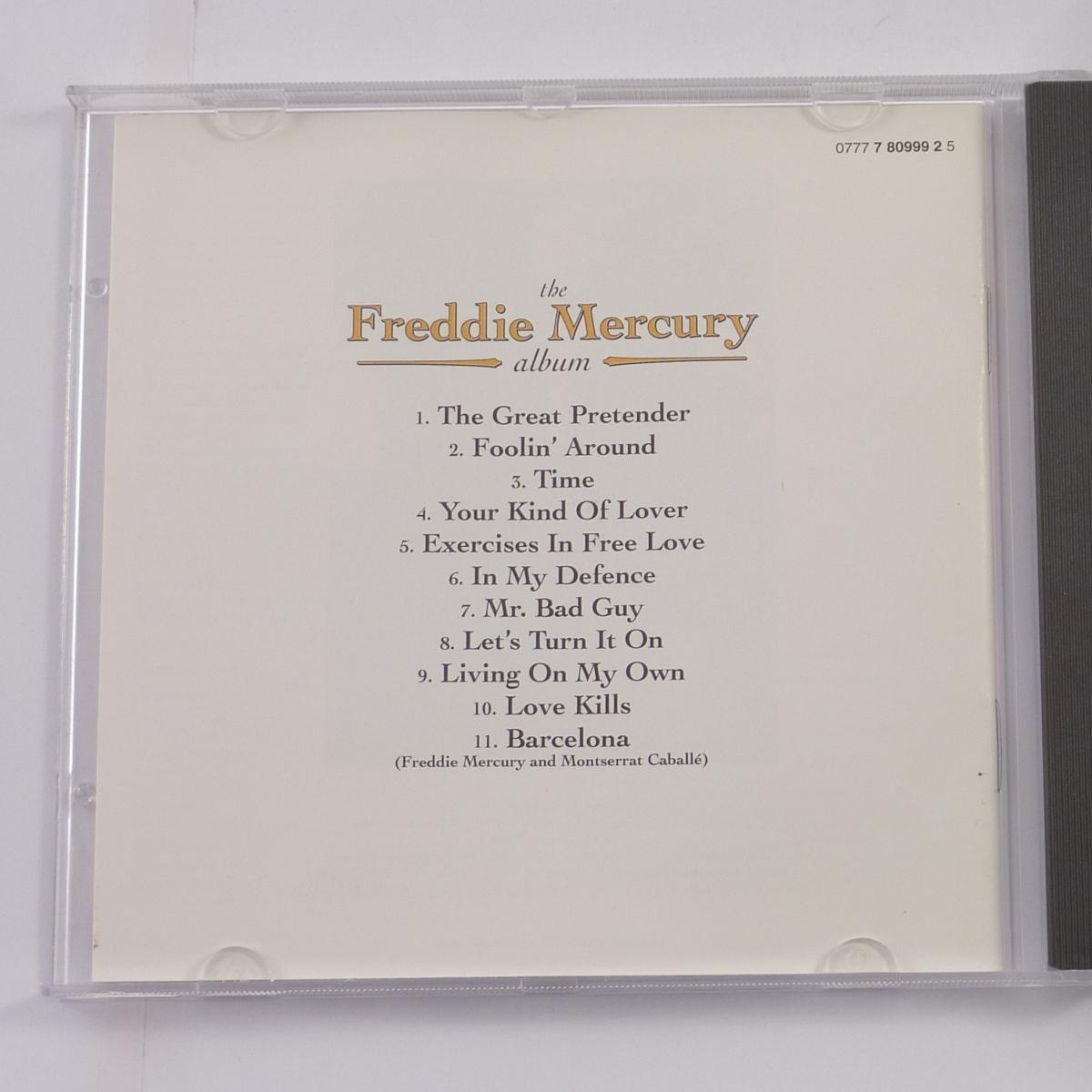 Freddie Mercury The Freddie Mercury Album CD Compilation