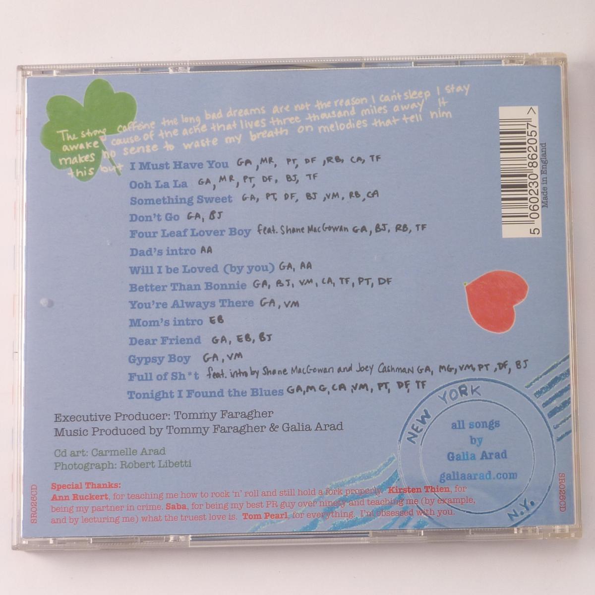 Galia Arad Ooh La Baby CD Album