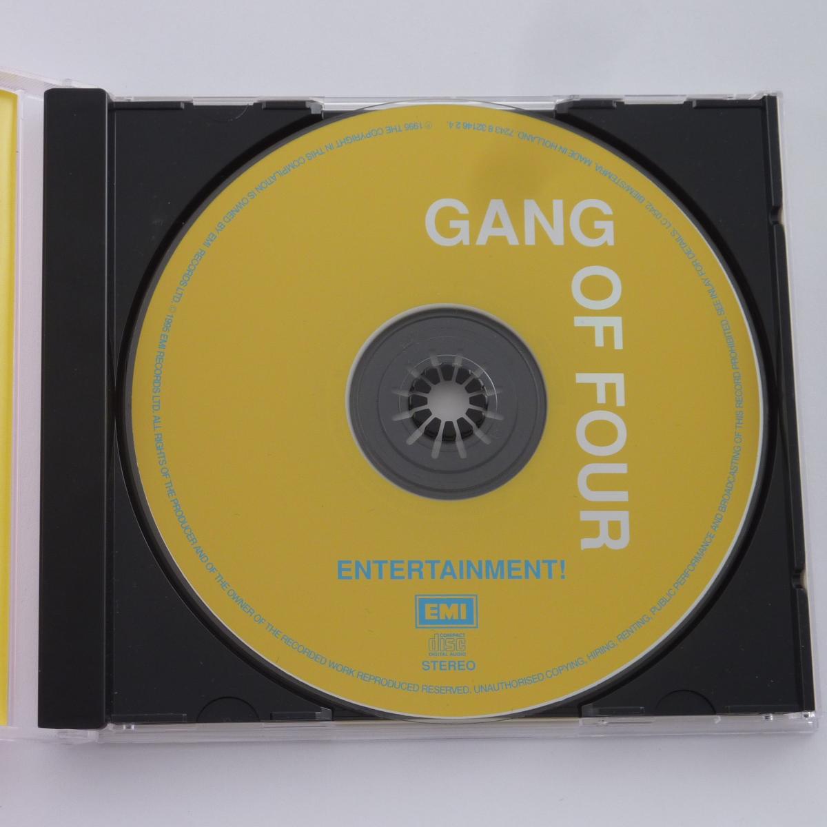 Gang Of Four Entertainment! CD Album Reissue Remastered Stereo EMI Uden Pressing