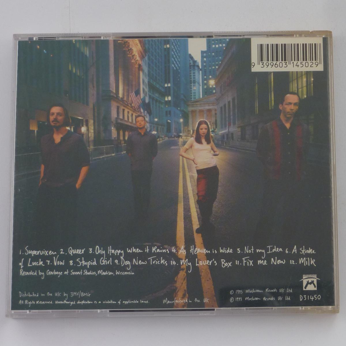 Garbage Garbage CD Album Stereo