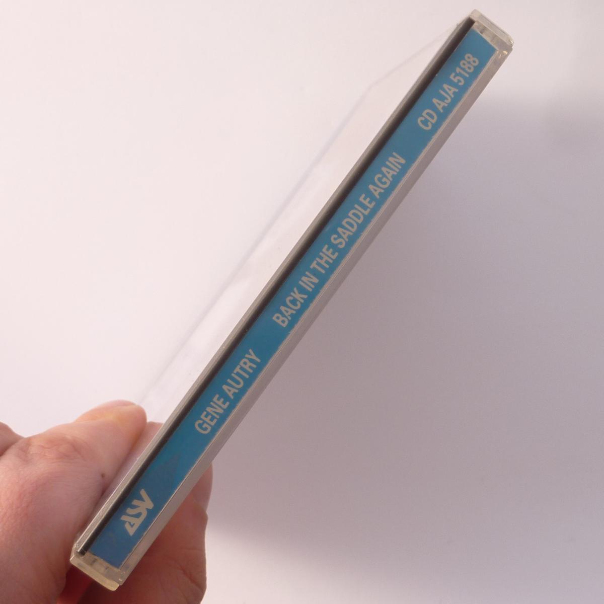 Gene Autry Back In The Saddle Again CD Compilation Mono