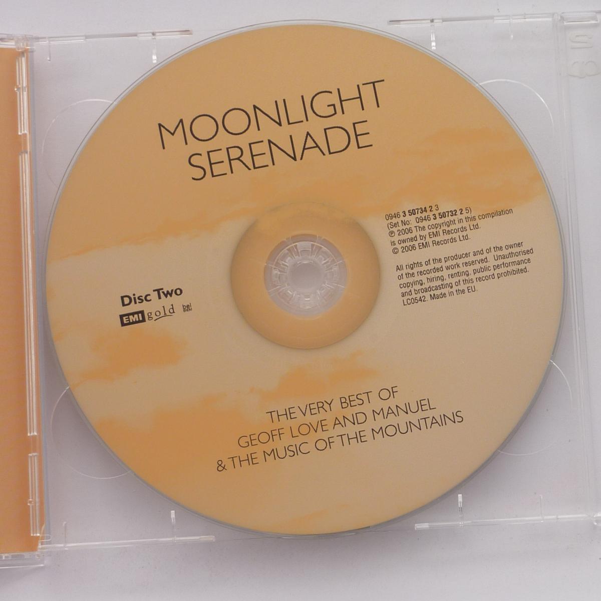 Geoff Love, Manuel And The Music Of The Mountains Moonlight Serenade - The Very Best Of Geoff Love And Manuel & The Music Of The Mountains 2 × CD Compilation