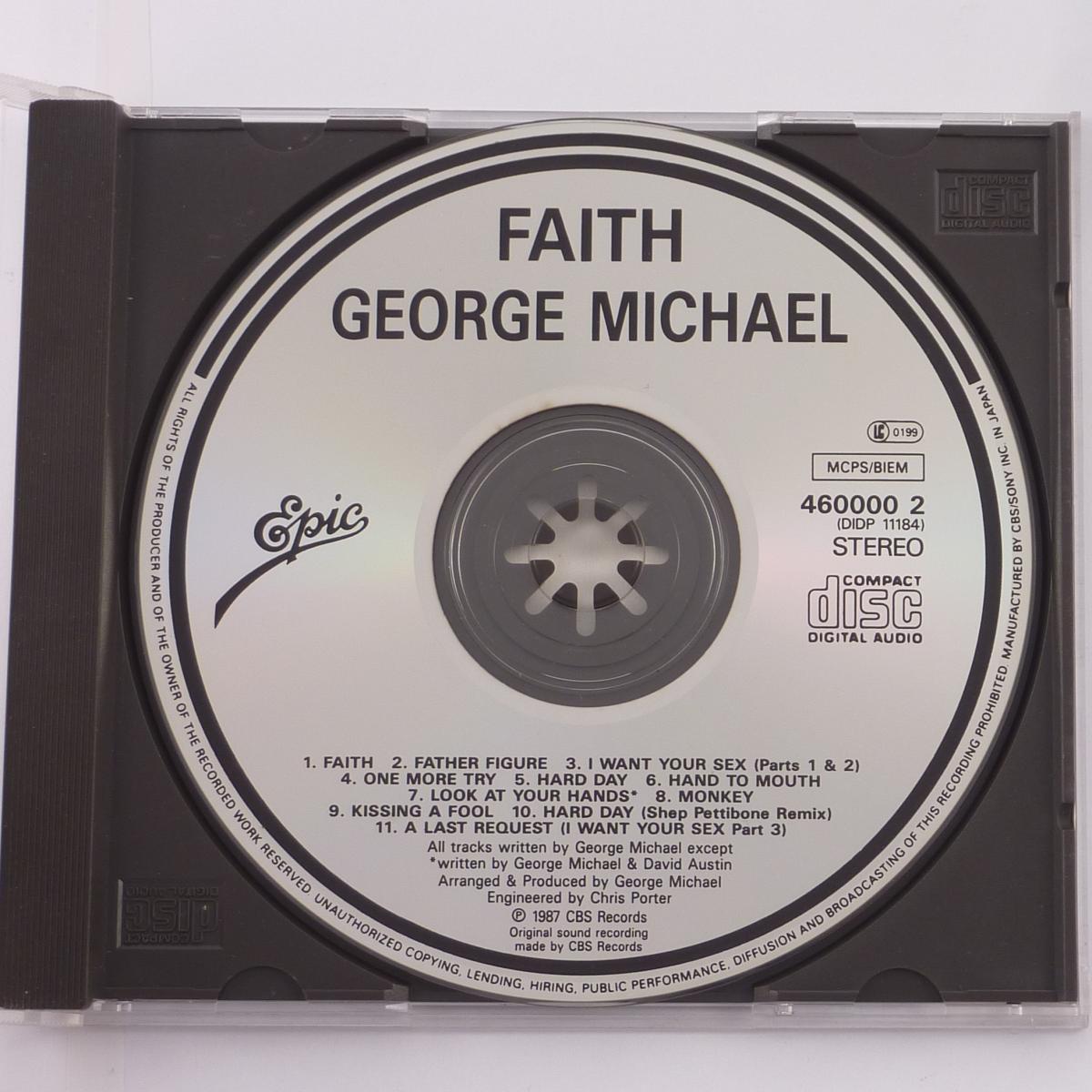 George Michael Faith CD Album