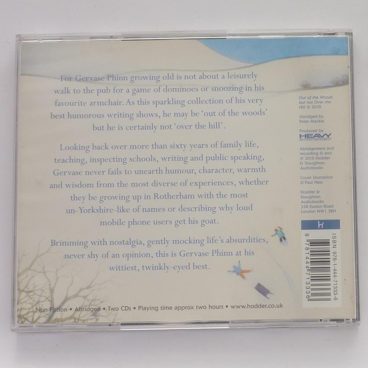 Gervase Phinn Out Of The Woods But Not Over The Hill 2 × CD