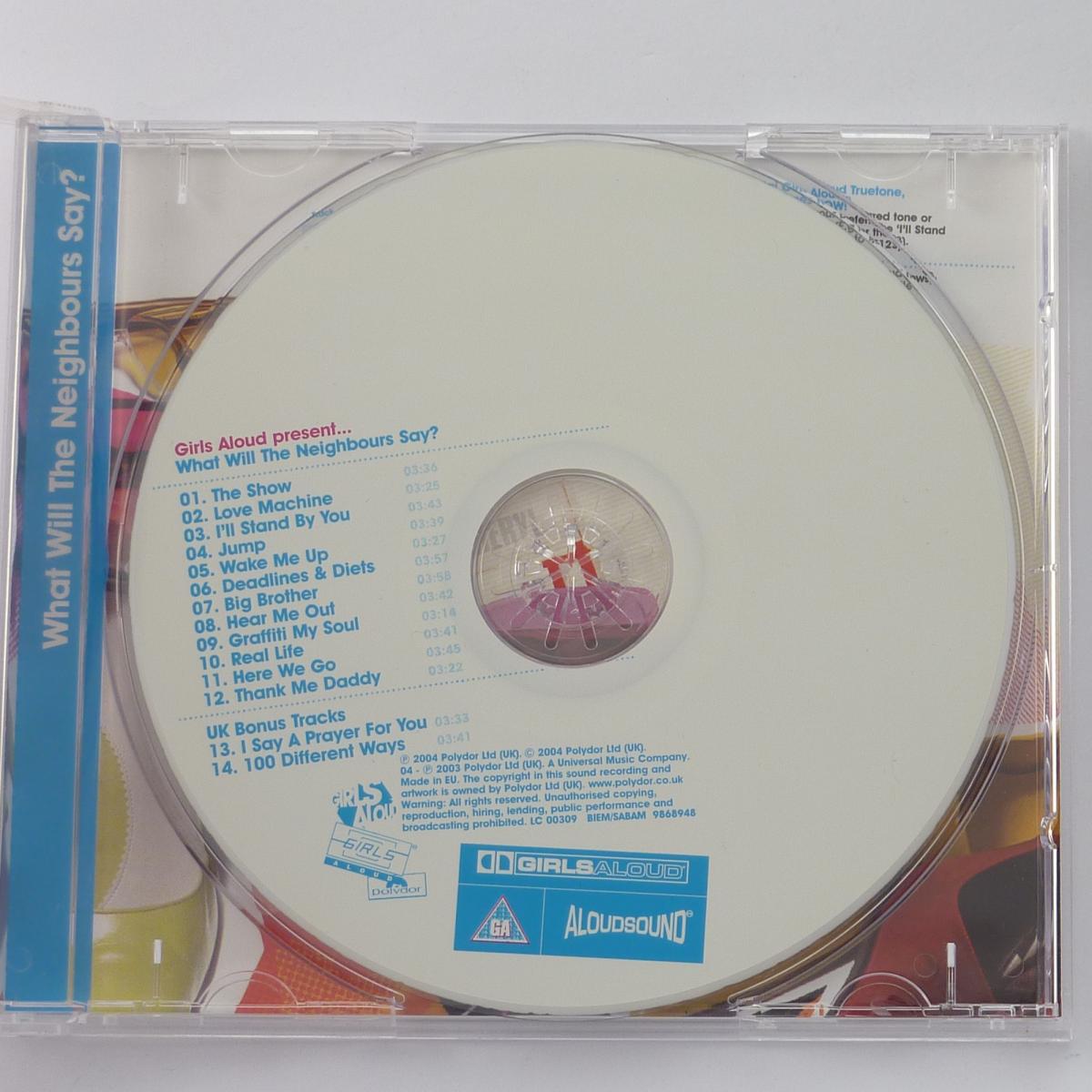 Girls Aloud What Will The Neighbours Say? CD Album Special Edition UK Pressing