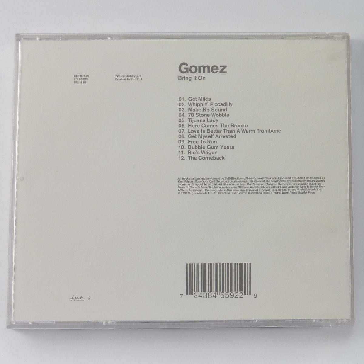Gomez Bring It On CD Album