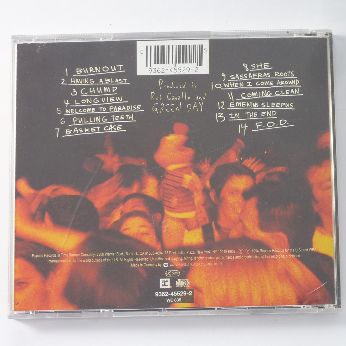 Green Day Dookie CD Album