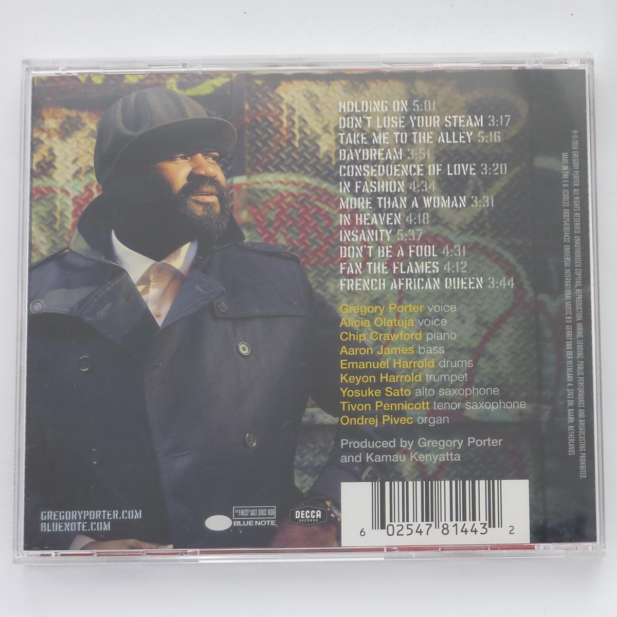 Gregory Porter Take Me To The Alley CD Album