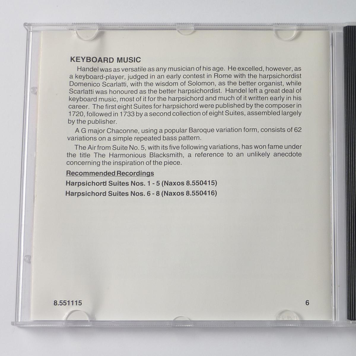 Handel The Best Of Handel CD Compilation