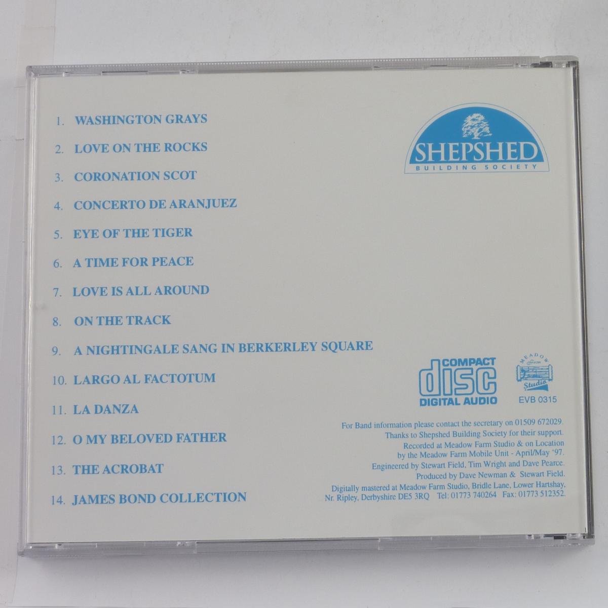 Hathern Band On The Track CD Album Promo